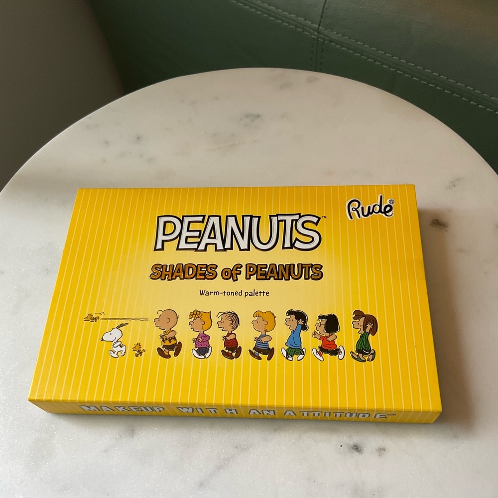 🥜Rude Cosmetics x Peanuts Warm Toned Eyeshadow Palette